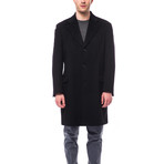 Button-Up Topcoat // Black (Euro: 52)