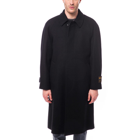 Wool Topcoat // Nero (Euro: 46)