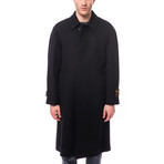 Wool Topcoat // Nero (Euro: 46)