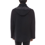 Toggle Coat // Black (Euro: 60)