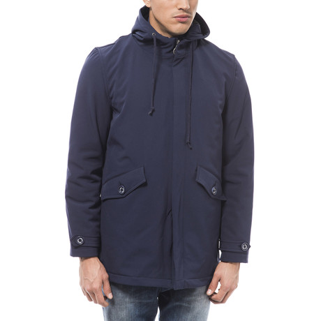 Hooded Jacket // Navy (S)