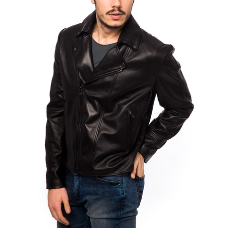 Moto Leather Jacket // Nero (Euro: 46)