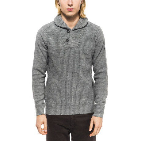 Shawl Collar Sweater // Grigio (S)