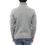 Double Chest Pocket Sweater // Grigio (S)