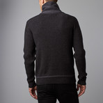 Crossover Sweater // Black (XL)
