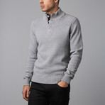 Preppy Sweater // Heather Grey (M)