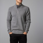 Preppy Sweater // Grey (L)