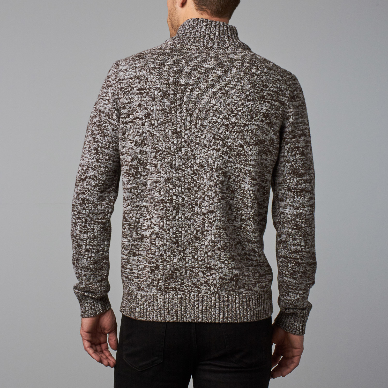 Preppy Sweater // Brown + Grey (S) - Truth Substance - Touch of Modern