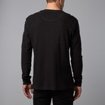 Eric Thermal Henley // Black (XL)