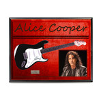 Alice Cooper Signed Guitar