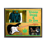 Snoop Dogg + Dr. Dre Signed Guitar