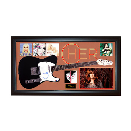 Cher Signed Guitar