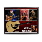 Willie Nelson Signed Guitar