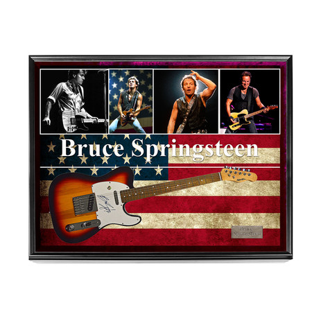 Bruce Springsteen Signed Guitar