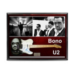 U2 Bono Signed Guitar