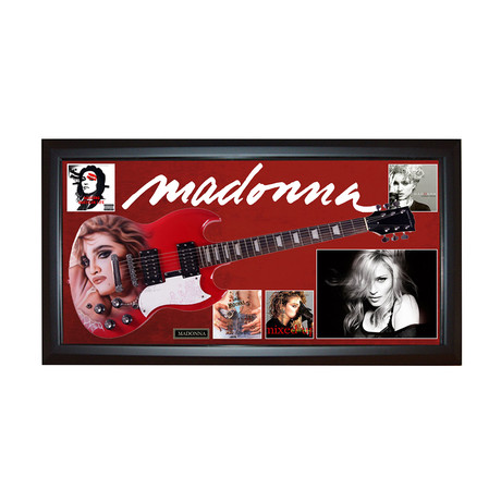 Madonna Signed Guitar