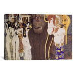 Die feindlichen Gewalten (The Hostile Forces) // Gustav Klimt (40"W x 26"H x 1.5"D)