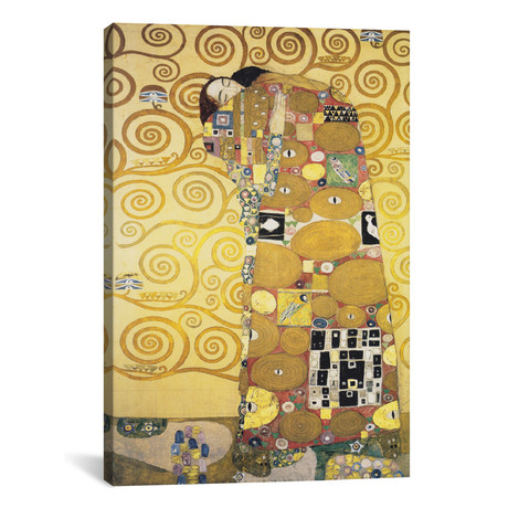 Erfullung 1905 // Gustav Klimt (26"W x 40"H x 1.5"D)
