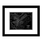Pittsburgh 1937 (19"W x 23"H x 1"D // Framed)