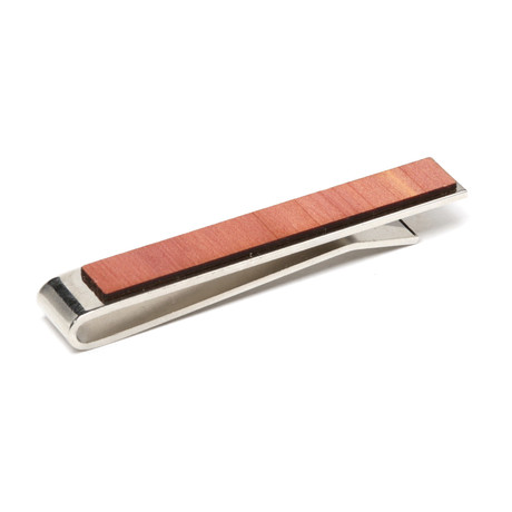 Wood Tie Bar // Cedar