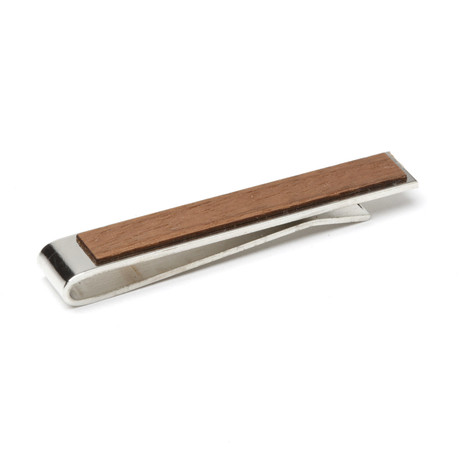 Wood Tie Bar // Walnut