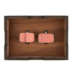 Wood Cufflinks // Cedar