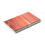 Wood Business Card Holder // Cedar