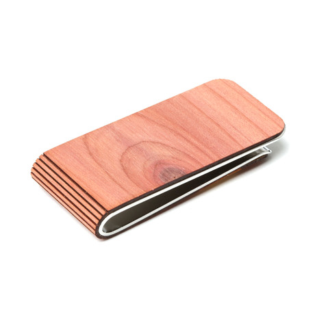 Wood Money Clips // Cedar