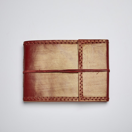 Medium Stitched Leather Album