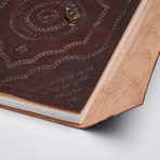 Indra Extra Large Embossed Leather Photo Album