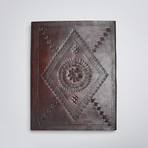 Indra Extra Large Embossed Leather Photo Album