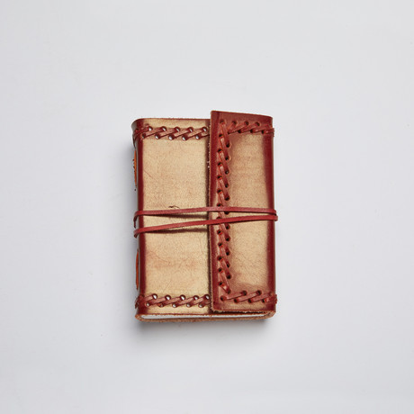 Small Stitched Leather Journal