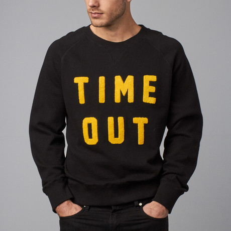 Time Out Crewneck Sweatshirt // Graphite (S)