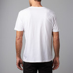 Vintage Longboard Rack LIFE T-Shirt // White (S)