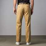 Flat Front Twill Pant // Dijon (32WX32L)