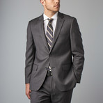 Mantoni Prunelle Weave Wool Suit // Medium Gray (US: 36S)