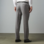 Mantoni Prunelle Weave Wool Suit // Light Gray (US: 36R)