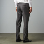 Mantoni Prunelle Weave Wool Slim-Fit Suit // Medium Gray (US: 36S)