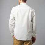 Long-Sleeve Non-Iron Pinpoint Ox Modern Fit Dress Shirt // Cream (US: 15R)