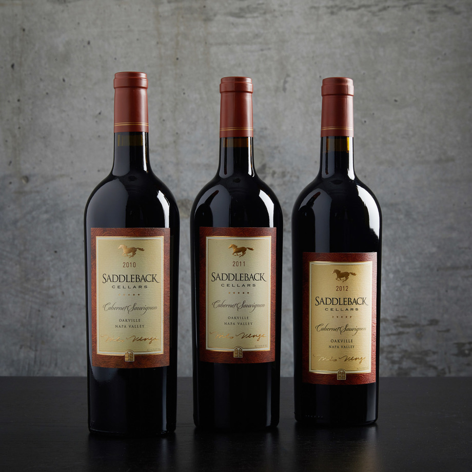 Saddleback Cellars - Cabernet Sauvignon Vertical from the 