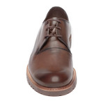 Calais Leather Derbies // Brown (Euro: 44)