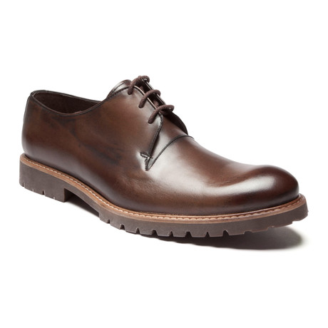 Calais Leather Derbies // Brown (Euro: 39)