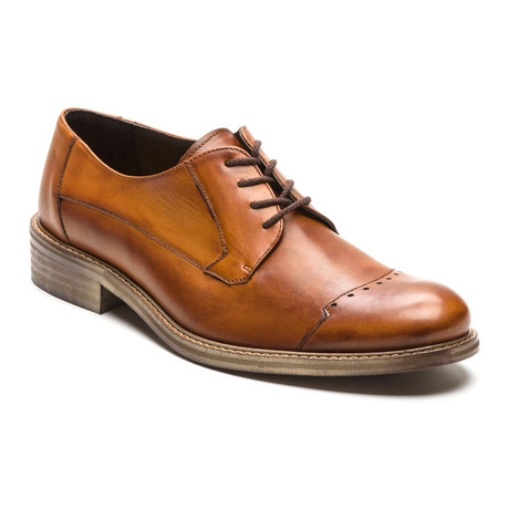 Capon Leather Derbies // Light Brown (Euro: 39)