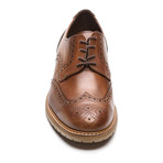 Carpio Leather Derbies // Light Brown (Euro: 39)