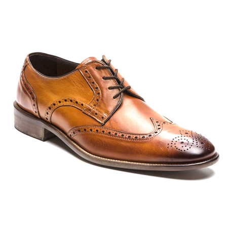 Ceda Wingtip Derbies // Light Brown (Euro: 39)