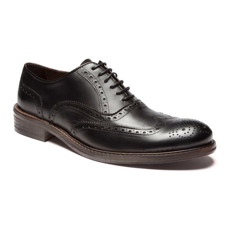 Corino Wingtip Derbies // Black (Euro: 39)