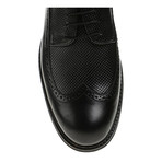 Ernesto Textured Derby // Black (Euro: 42)