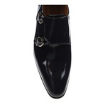 Fuerte Double Monk Strap // Navy (Euro: 42)