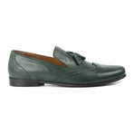 Georgio Tassel Loafer // Green (Euro: 45)