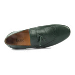 Georgio Tassel Loafer // Green (Euro: 45)